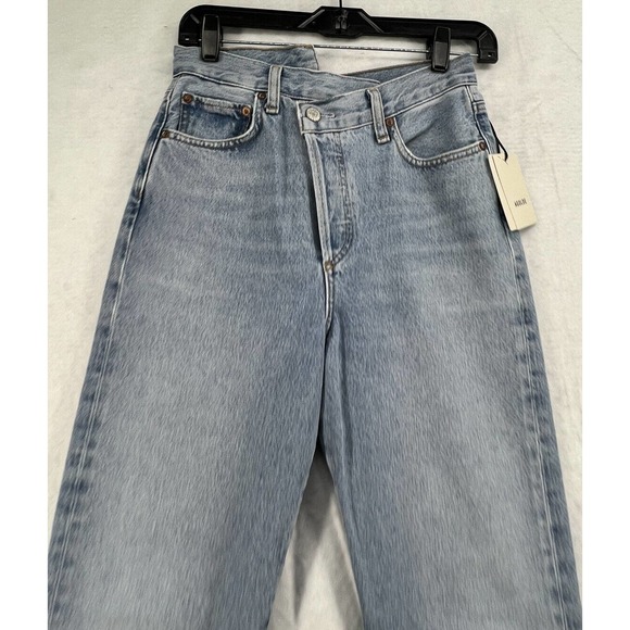 Agolde Criss Cross Straight Jeans Size 24 in Dimension - Picture 4 of 11